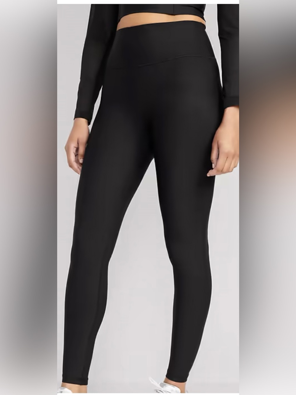 Old Navy Black High-Rise Sculpting Leggings